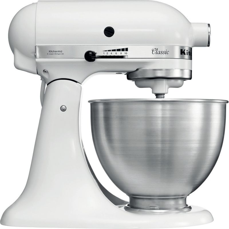 Kitchenaid Food processor 5K45SSBWH White Profile