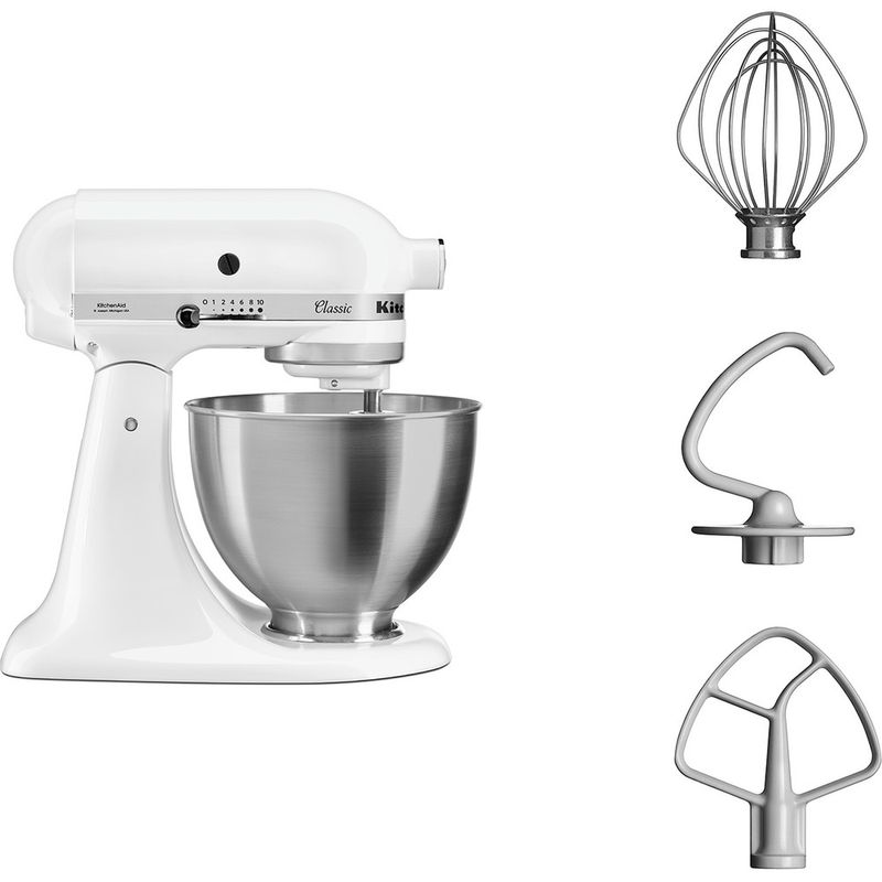 Kitchenaid Food processor 5K45SSBWH White Kit