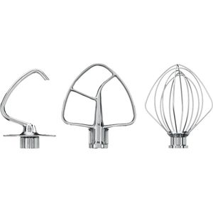 MIXER ACCESSORY SET IN STAINLESS STEEL