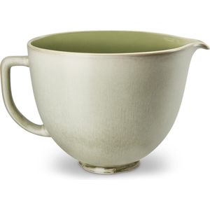 CERAMIC MIXING BOWL 4.7L - SAGE LEAF