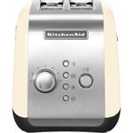 Kitchenaid Toaster Free-standing 5KMT221BAC Almond Cream Frontal