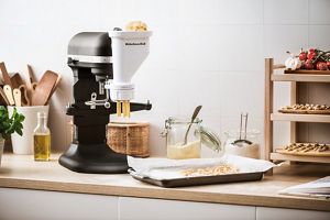 Kitchenaid SDA Accessory 5KSMPEXTA Stainless steel Lifestyle
