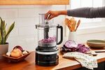 Kitchenaid Food processor 5KFP1319BOB Onyx black Lifestyle