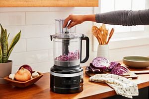 Kitchenaid Food processor 5KFP1319BOB Onyx black Lifestyle