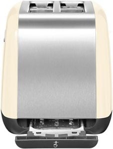 Kitchenaid Toaster 5KMT221BAC Almond cream Perspective Open