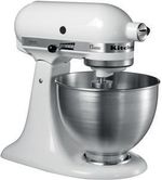 Kitchenaid Food processor 5K45SSBWH White Perspective