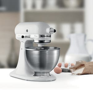 Kitchenaid Food processor 5K45SSBWH White Lifestyle