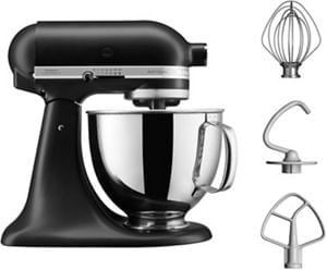 Kitchenaid Food processor 5KSM125BBM Matte black Kit