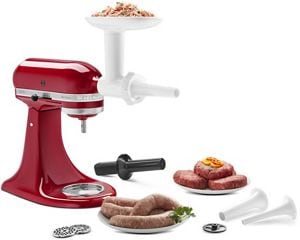 Kitchenaid SDA Accessory 5KSMSSA White Perspective Open