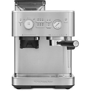 Semi Automatic Espresso Machine with Burr Grinder