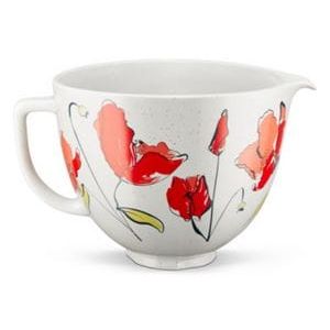 CERAMIC MIXING BOWL 4.7L - POPPY