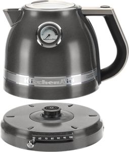 Kitchenaid Kettle 5KEK1522BMS Medallion silver Profile Open