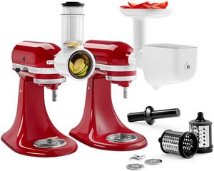 Kitchenaid SDA Accessory 5KSM2FPPC White Perspective