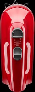 Kitchenaid Hand mixer 5KHM6118BER Empire red Frontal Open