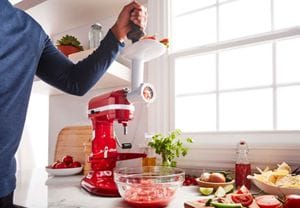 Kitchenaid SDA Accessory 5KSMFGA White Lifestyle