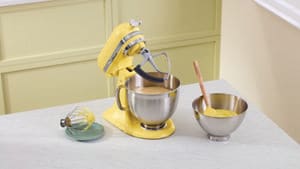 Kitchenaid Food processor 5KSM195PSBBT Butter Lifestyle