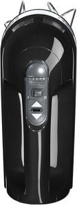 Kitchenaid Hand mixer 5KHM9212BOB Onyx black Frontal Open