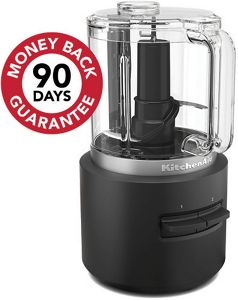 Kitchenaid-Chopper-5KFCR500BM-Matte-black-Perspective