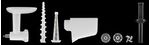 Kitchenaid-SDA-Accessory-5KSMFVSFGA-White-Kit