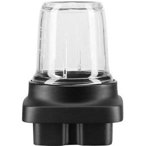 PAIR OF SMALL BLENDER BATCH JARS 200ML WITH BLADE